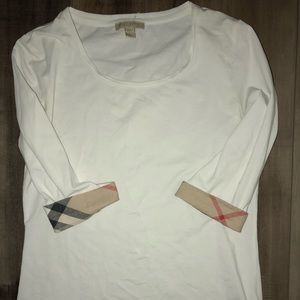 Authentic Burberry 3 quarter sleeve